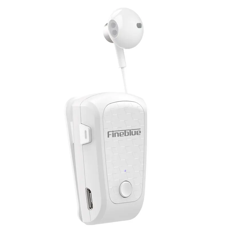 Деловая Bluetooth гарнитура с зажимом 5 0 дюйма наушники вкладыши для iPhone 6 7 8 XS