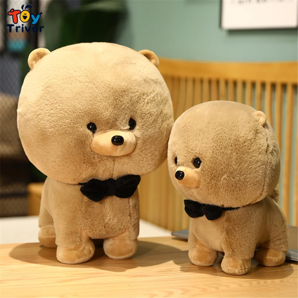 

Kawaii Dog Pomeranian Bichon Plush Toys Stuffed Animals Doll Kids Children Boys Girls Adults Cute Birthday Gifts Home Room Decor