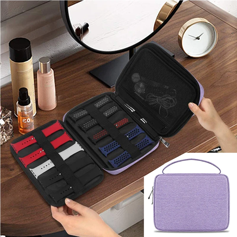 Чехол органайзер для наручных часов многофункциональная сумка хранения