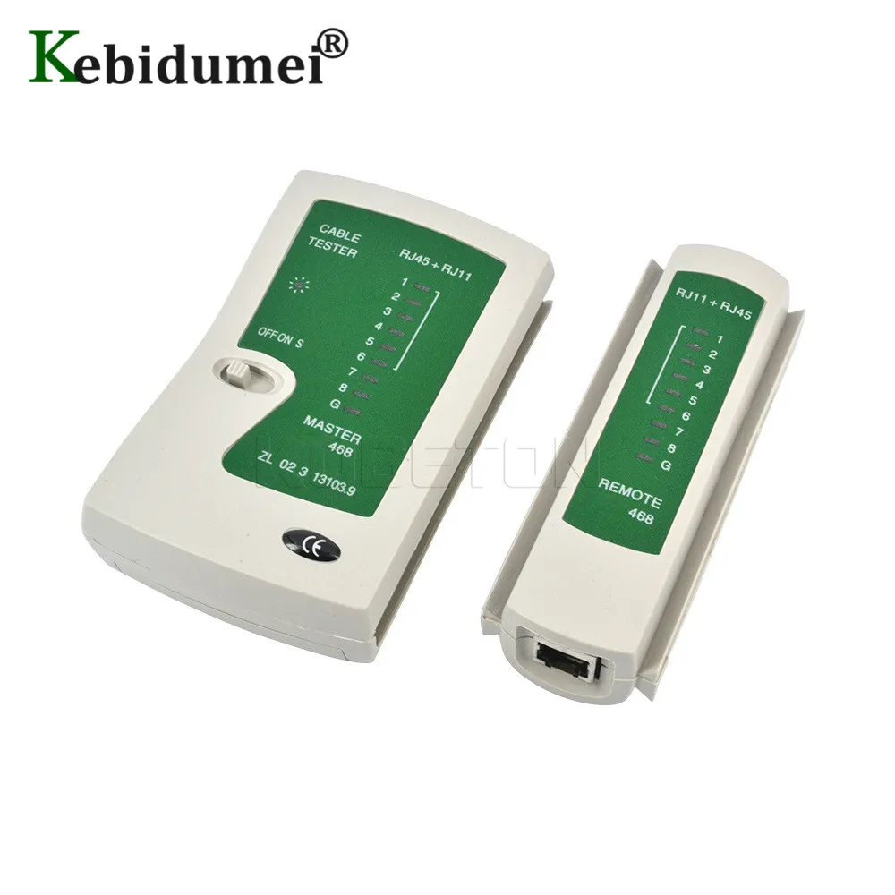 Ручной тестер сетевого кабеля RJ45 RJ11 RJ12 CAT5 UTP LAN кабель детектор удаленные