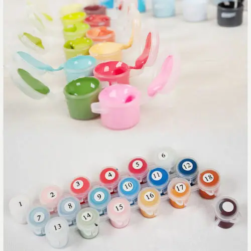 

Romantic Kiss on Street Wall Art DIY Canvas Painting