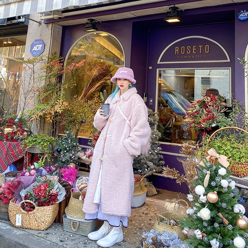 Женская куртка осень-зима 2020 модное корейское милое пальто размера плюс с мехом