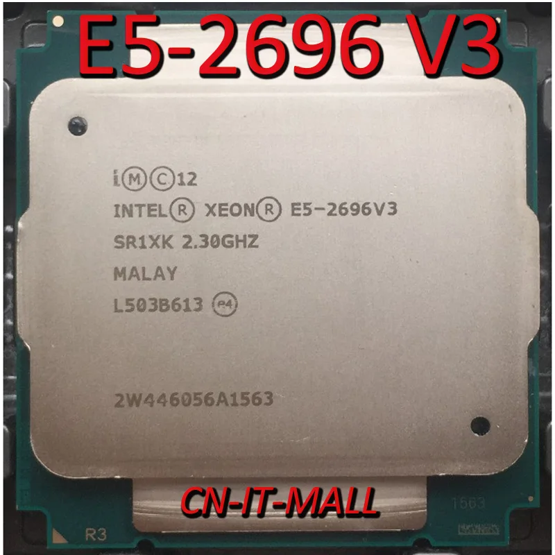 

Pulled E5-2696 V3 Server cpu 2.3G 45M 18Core 36 thread LGA2011-3 Processor
