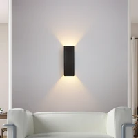 7w led interior decoration aluminum wall lamp bedroom living room study staircase corridor minimalist modern personality lp21