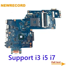 NEWRECORD H000046310 For Toshiba satellite C875 C870 L870 L875 Laptop motherboard HM76 GMA HD4000 DDR3 main board full test