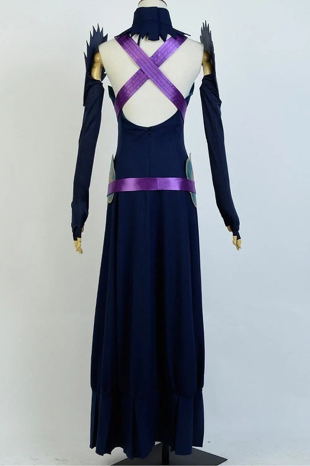 Темное платье Азура с эмблемой огня Fates костюм для косплея изготовленный на