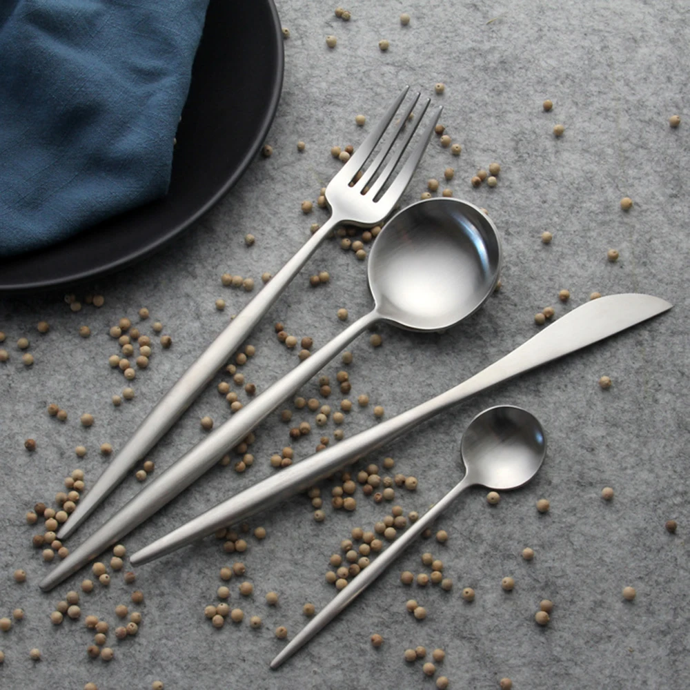 Горячая продажа столовые приборы из нержавеющей стали набор столовых приборов