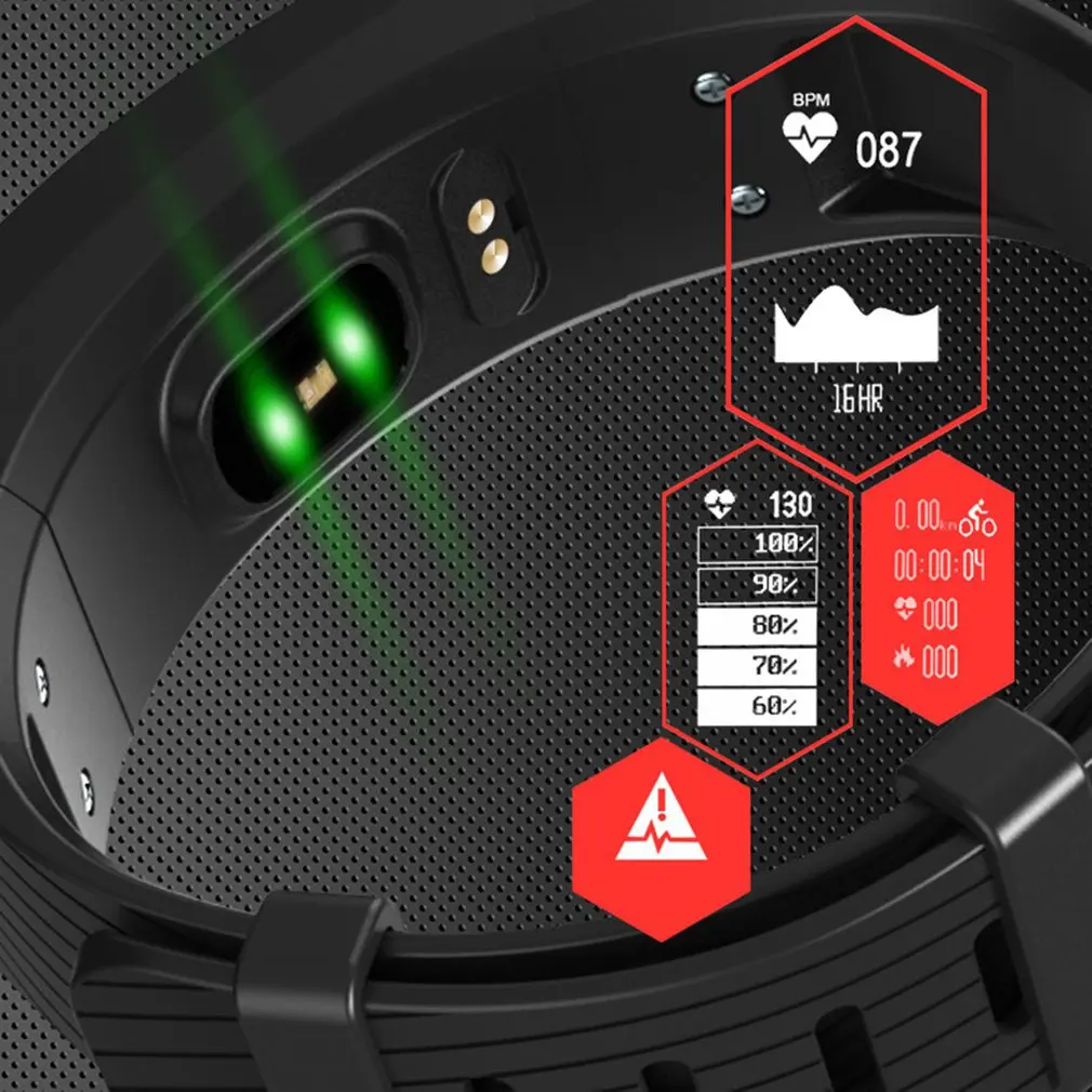 Наружный Многофункциональный NFC браслет в режиме реального времени пульсометр