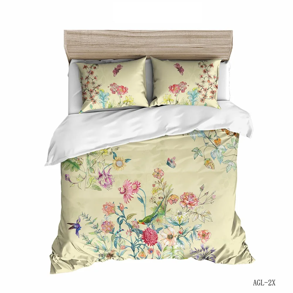 

Color Oil Painting Bedding Set Tree Flower Quilt Cover Quilt Cover Large Extra-Large Quilt Cover Sheet (No Padding)