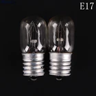 Высокая яркость E17 15 Вт винтовая основа SMD светодиодная стеклянная лампа накаливания лампа 220 В для швейной машины Холодильник Чистый теплый белый