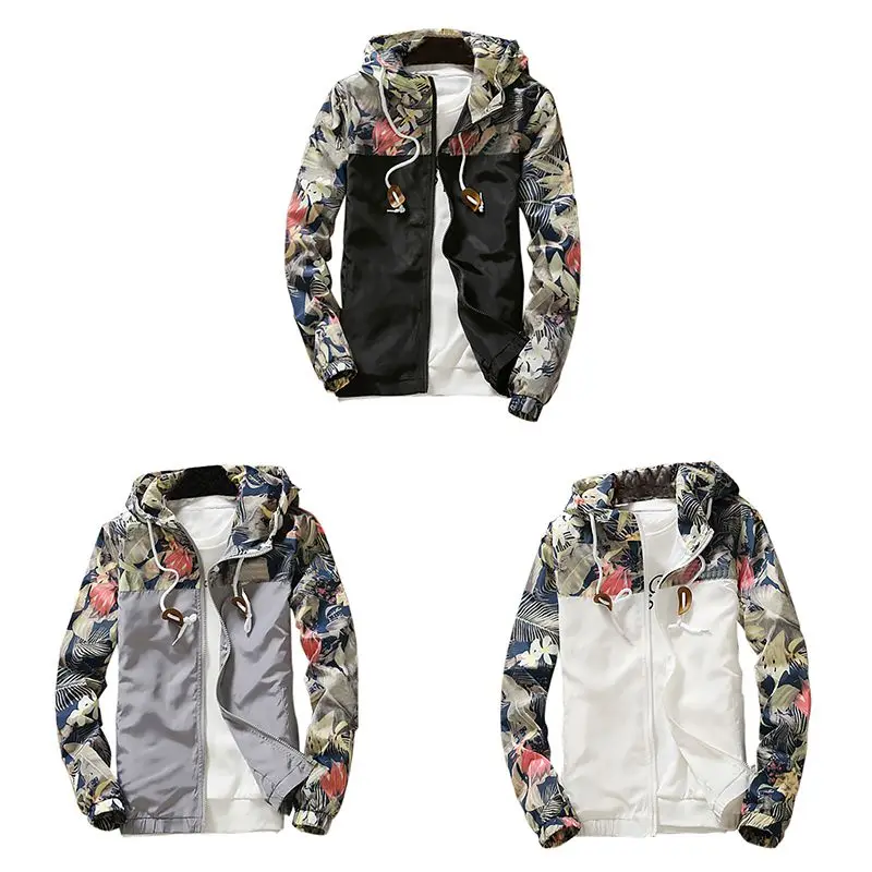 

Men Winter Outwear Hooded Jacket Autumn Mens Folar Jackets Slim Fit Long Sleeve Homme Trendy Windbreaker Coat W1