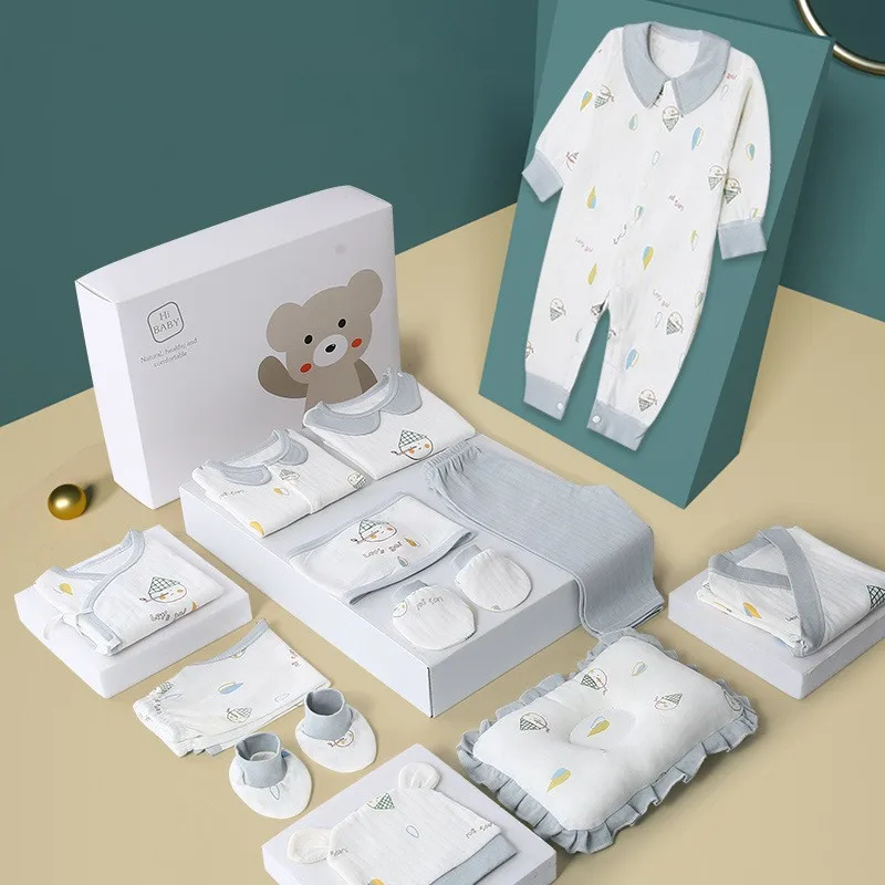 20/21 шт. летняя одежда для новорожденных 0-6 месяцев детская из 100% хлопка костюм