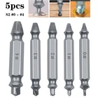 Набор сверл для извлечения поврежденных винтов, 5 шт.компл. S2