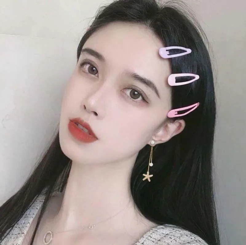 Длинные серьги рыбий хвост в виде морской звезды имитация Красного жемчуга