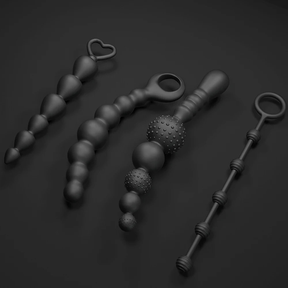 Анальные бусины мягкая анальная пробка секс-шоп Анальная массажер простаты