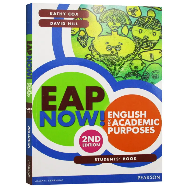 Книга на английском языке для студентов EAP Now оригинальные книги изучения языка |