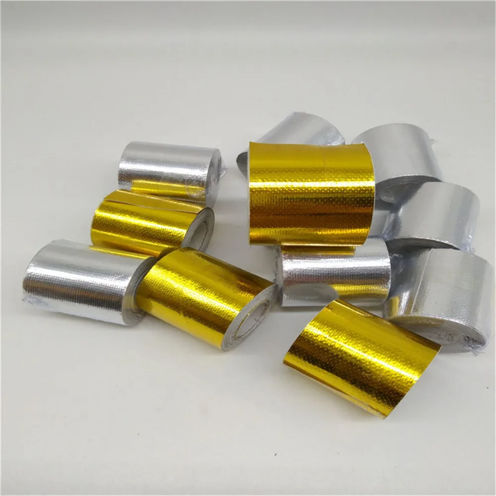 Золотая 2-Дюймовая изоляционная прокладка для выхлопной трубы
