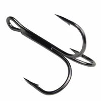 20 pieces of sharp triple hook reinforced barbed bait hook high quality triple hook sea carp fishing accessories