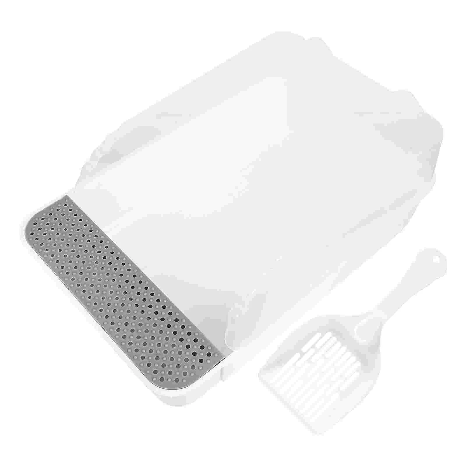 Полузакрытый туалет для кошачьего туалета с защитой от брызг | Дом и сад