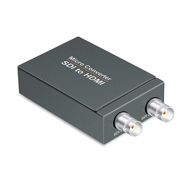 SDI в HDMI / с адаптером питания Mini 3G HD SD видео микро конвертер аудио для камеры