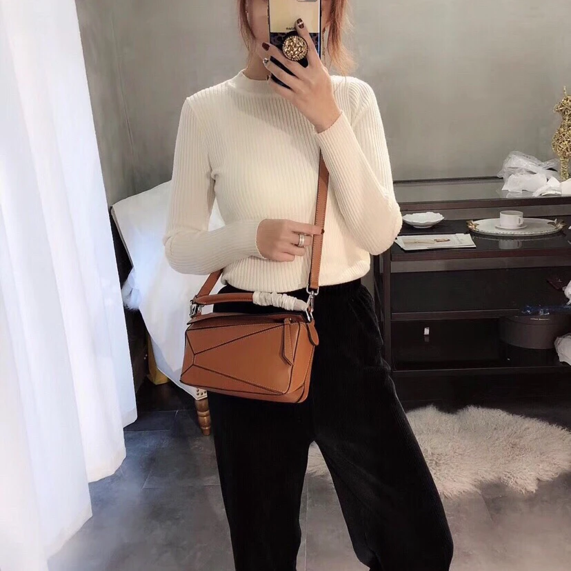 

Women's bag 2021 new luxury brand stitching luxury leather female bag star same style shoulder bag fashion messenger clutch