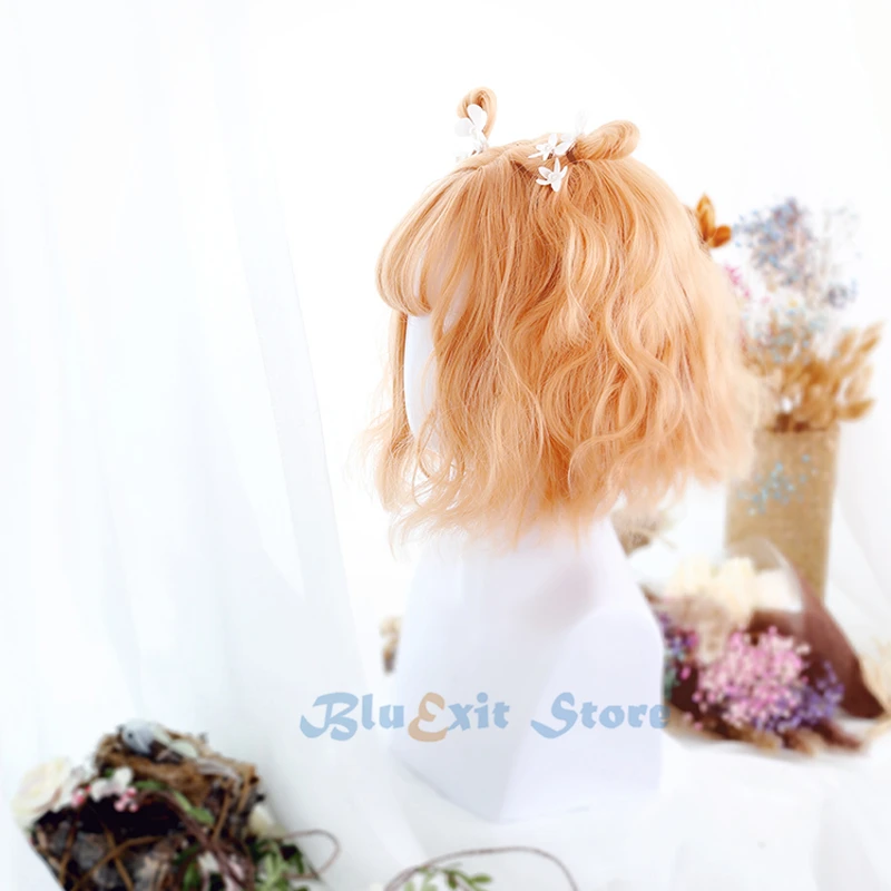 Светильник оранжевый летний парик в стиле &quotЛолита&quot Харадзюку волшебные