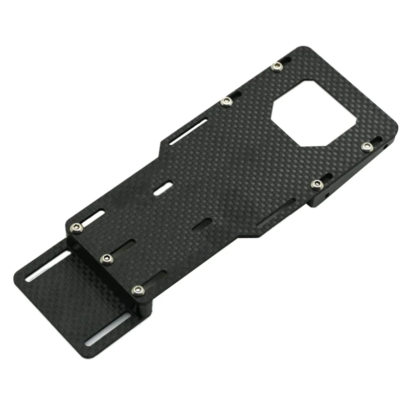 

Для 1/10 RC Track Axial Carbon Fiber аккумулятор Монтажная пластина для SCX10 II AX90046