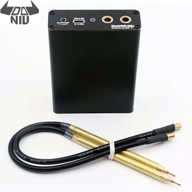 

DANIU 4.2V Portable Spot Welder Kit Automatic Welding Tools Adjustable Mini Spot Welding Machine 0.12 Nickel Strip 18650 Battery