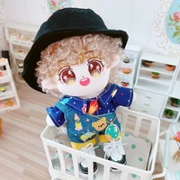 starry sky shirt astronaut suit 20cm doll clothes star plush doll dress up girls gift