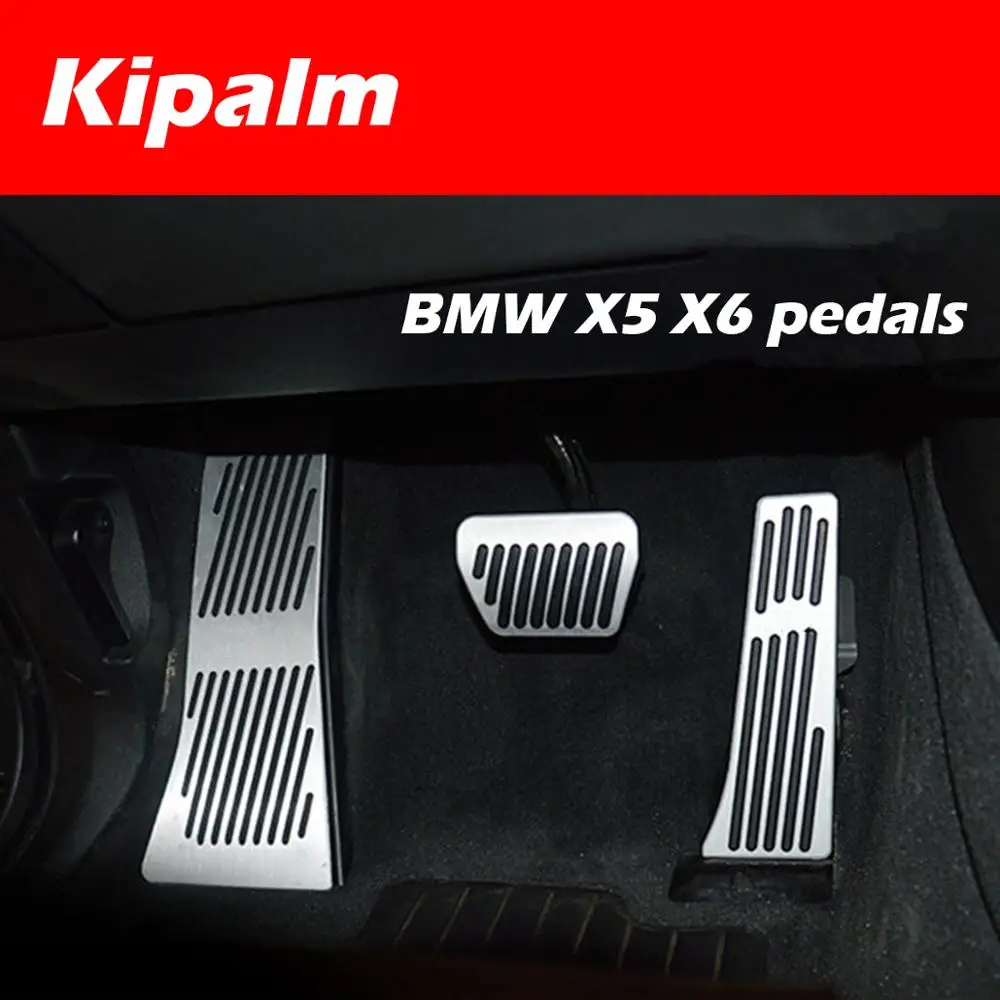 Подножка для педалей BMW X5 X6 Series E70 E71 E72 F15 AT из алюминиевого сплава|Педали| |