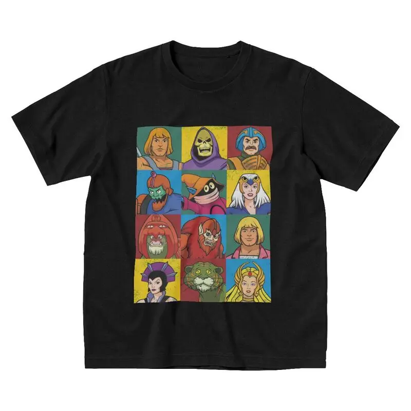 

Футболка He-Man And футболка друзей Мужская, с коротким рукавом, из мягкого хлопка