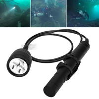 high power underwater 150m 3000lm magnetic switch 3x xm l2 led diving flashlight torch lanterna lamp with 1 2 m line length