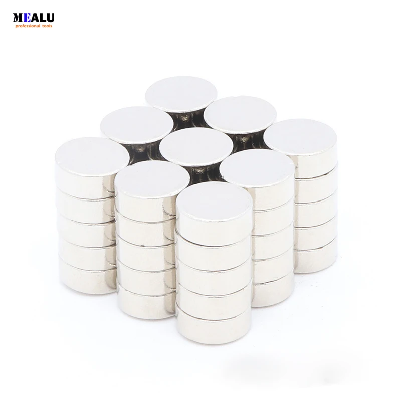 

Neodymium Magnets 50 Pcs N50 Super Strong Round Disc Rare Earth 10mmx4mm Iman Neodimio