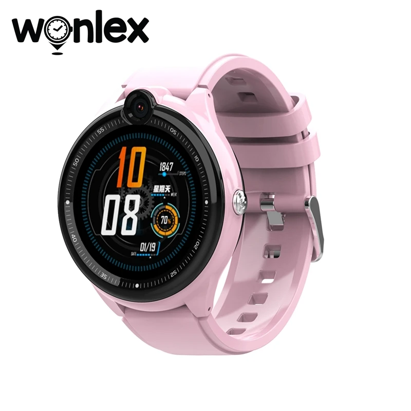 Wonlex Smart Watch Teenage Kids GPS Location Tracker Camera KT26 4G WIFI Video Call Voice Intercom Student SOS Anti-Lost Watches