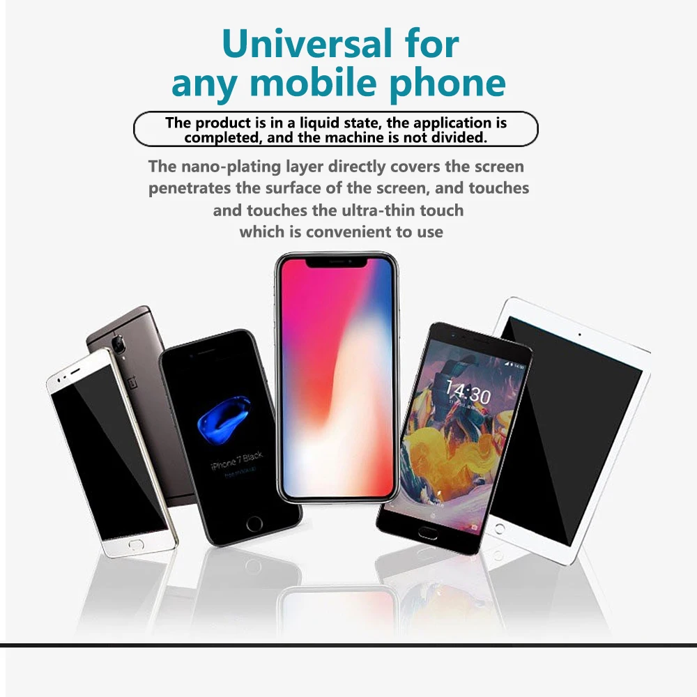 Wellzly жидкость для экрана протектор iPhone redmi олеофобное покрытие пленка