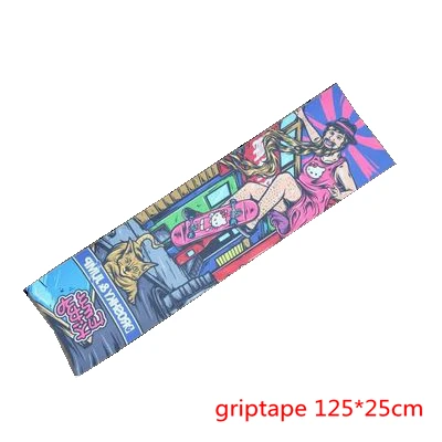 125x25 Скейтборд griptape длинная доска ручка лента 83x23 см 125x25 см - Цвет: 125x25