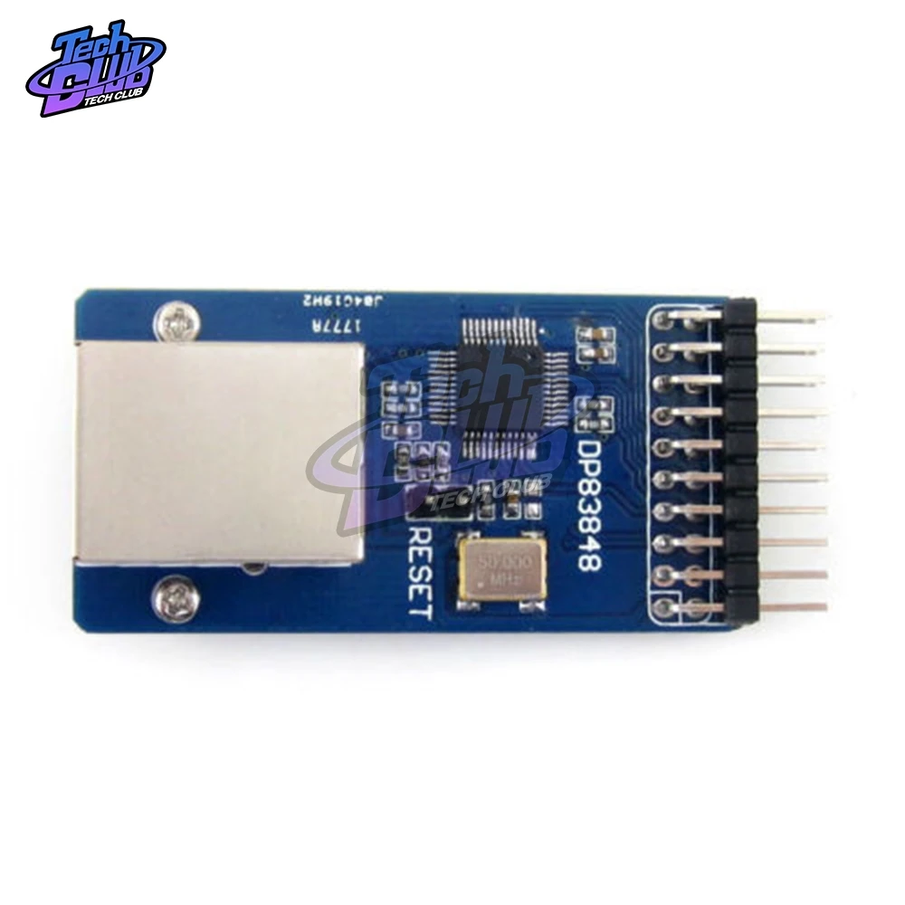 DP83848 Ethernet физический коннектор трансивера управления USB B интерфейсная плата