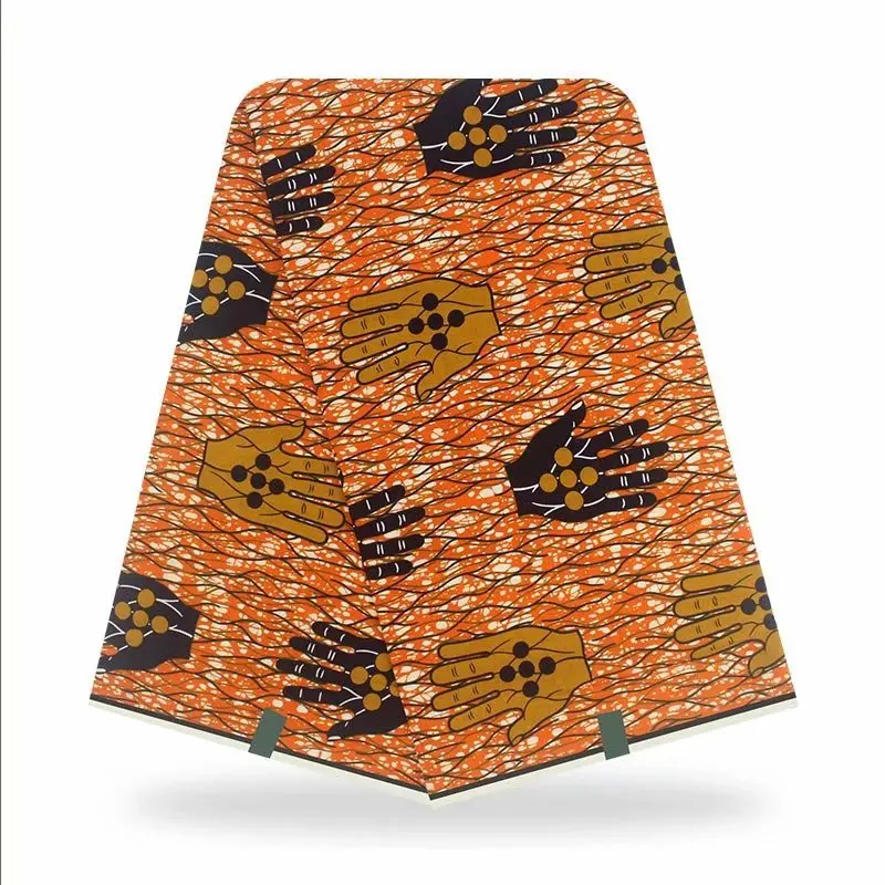 

By The Yard Ankara African Style Wax Print For Fabric Prints 100%Best Quality Real Soft Cotton Nigerian Dye For Clothes V-L 6-60