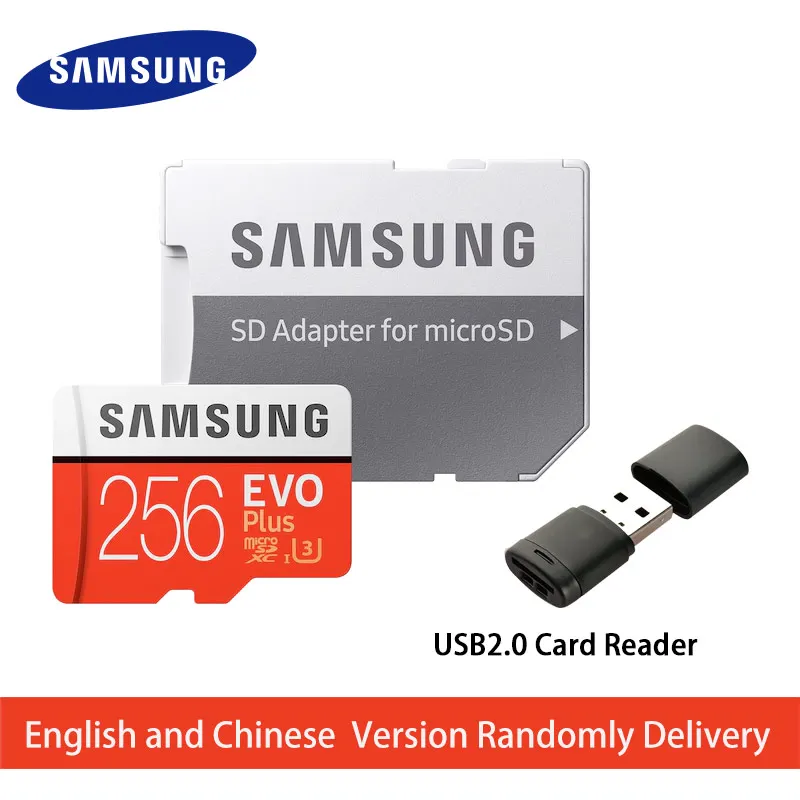 SAMSUNG Карта Micro Sd Карты Памяти 256 ГБ EVO + Плюс SDXC UHS 1 Class10 TF C10 95 МБ/С. Устройства
