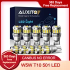 10 шт., Автомобильные светодиодные лампы T10 LED W5W Canbus 194 168 с клиновидным цоколем, 6500 К, светодиодный ые светодиодные лампы без ошибок для BMW, Mercedes, Benz, VW, Audi, Hyundai