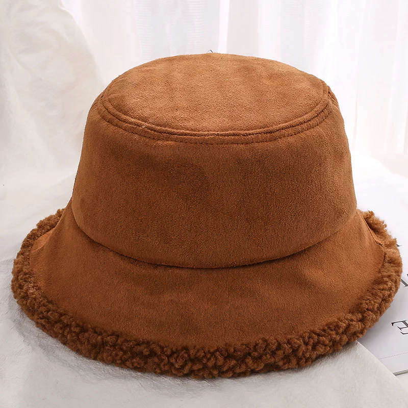 

double-sided fisherman hat Korean version of Chao Joker hat female autumn and winter male warm new 2020 online celebrity fashion