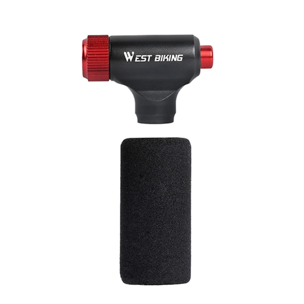 

Портативная велосипедная мини-головка насоса CO2 для горного велосипеда, легкая для клапана Presta Schrader