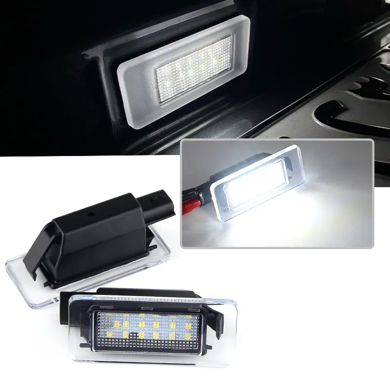 

2Pc For Nissan Serena C27 2016 2017 2018 2019 2020 2021 Altima Suzuki Landy Dacia Duster LED License Number Plate Tag Light Lamp