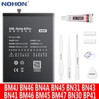 Аккумулятор для Xiaomi Redmi Note 8 7 5A Pro 8T 5 4 4X 3 2 Redmi 7 4A 4X 3 Pro 3S 3X K20 BM4J BM47 BN43 BN41, сменная батарея