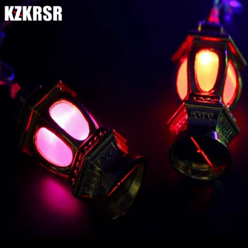 KZKRSR AC110V 220V 4M 20 LED многоцветный китайский фонарь гирлянда огни Рождественская