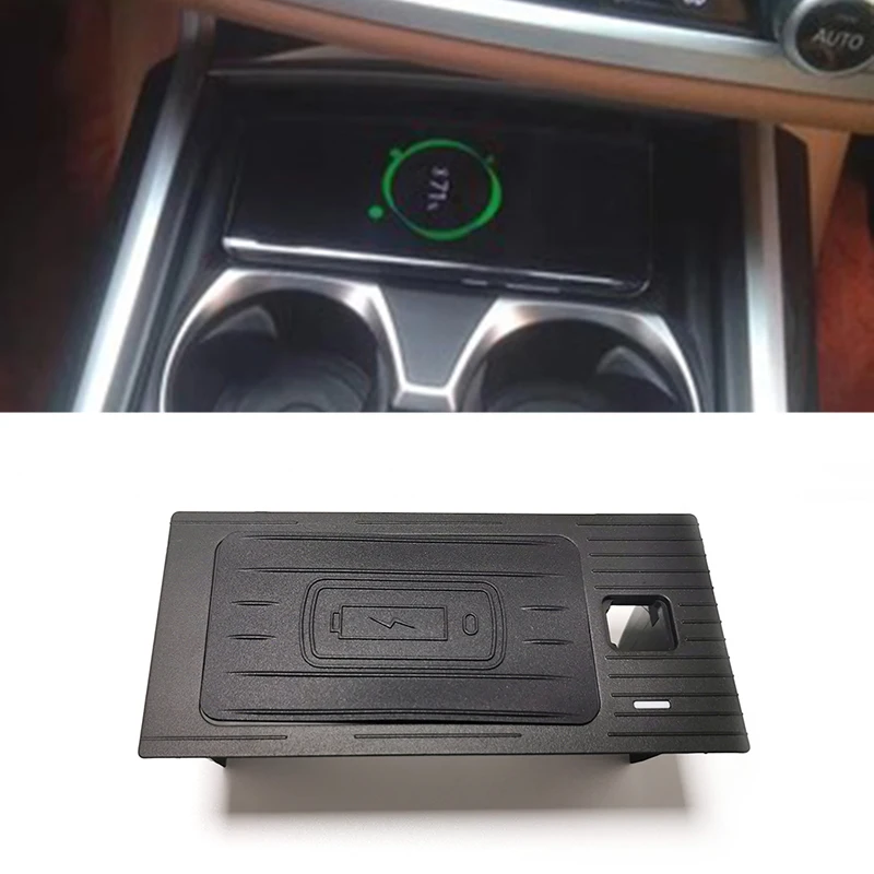 15W car QI wireless charging phone charger fast plate holder for BMW 7 Series G11 G12 2017 2018 2019 | Автомобили и мотоциклы
