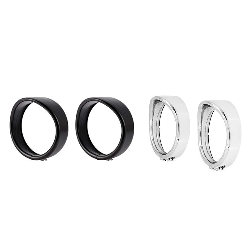 

4,5 дюймовый мотоциклетный ABS козырек Стильная отделка сигнала поворота кольцевая Крышка для туризма электрика скользящая дорога