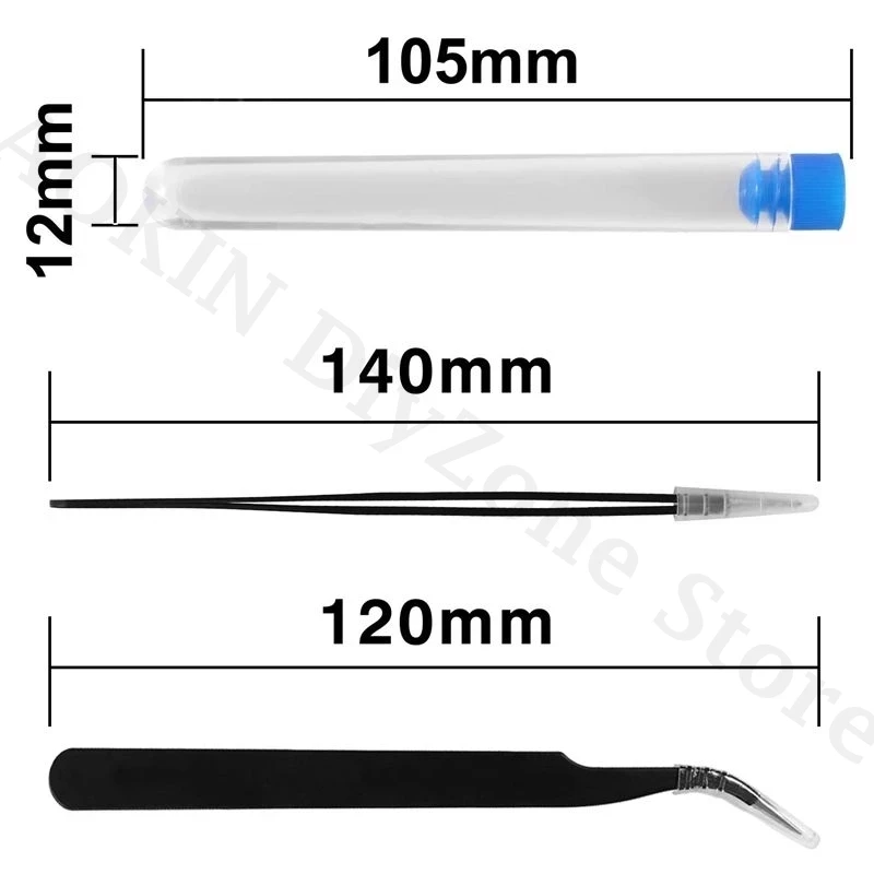 3D Printer Cleaning Tool Kit - 20Pcs Nozzle 0.4mm MK8 + 15Pcs Needles 2*Tweezers for Makerbot Creality CR-10 | Компьютеры и офис