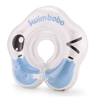 swimbobo inflatable baby neck float ring children swimming double airbag swim ring infant swimming pool accessories