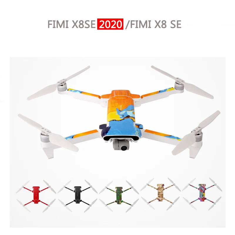 Водонепроницаемая наклейка для квадрокоптера Fimi X8SE 2020|Наклейки на камеру дрона| |